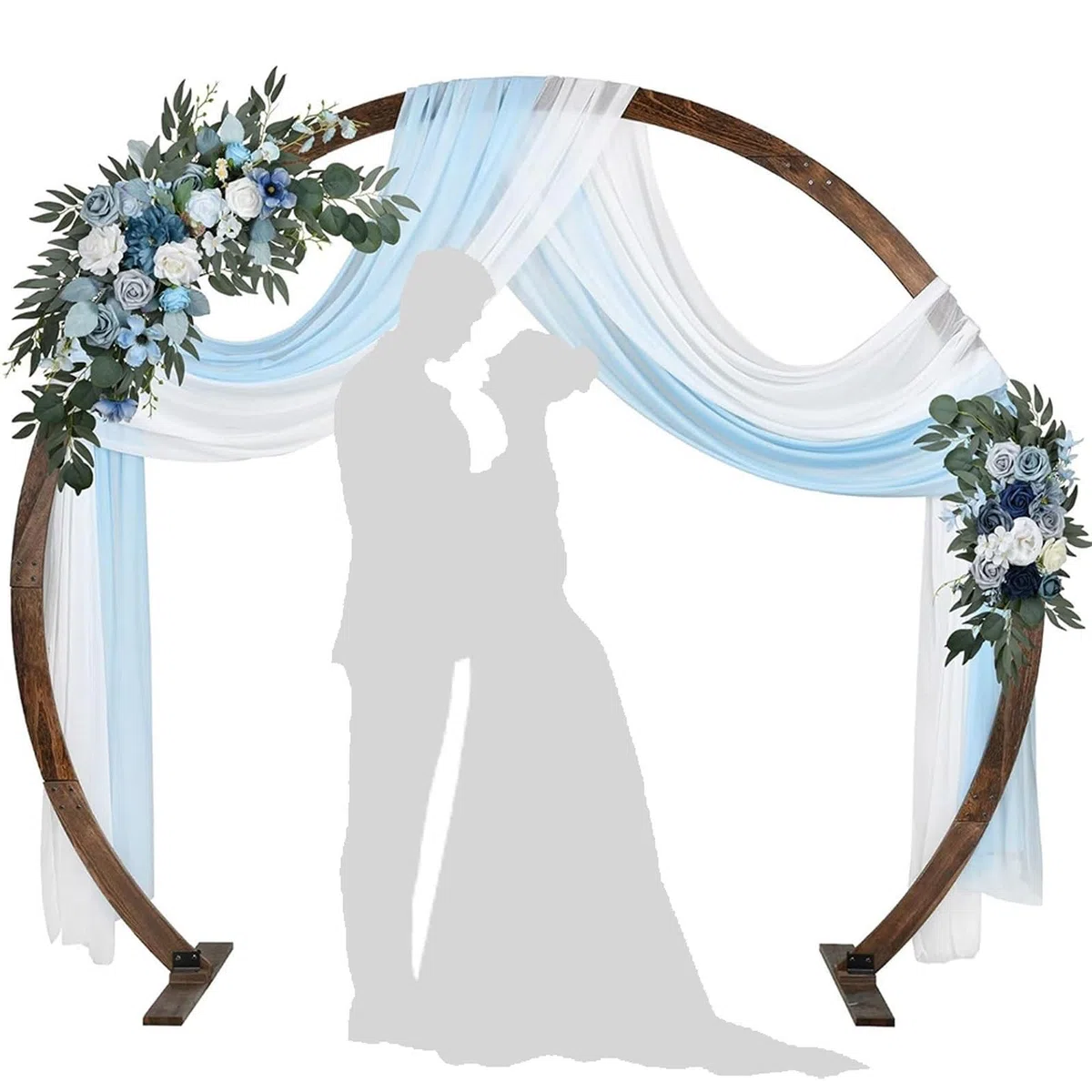 Arche de Mariage extérieure,Ronde,Arche de Jardin for cérémonie,Bois,pour cérémonie de Mariage, fête, Demande en Mariage,décoration de Jardin,de Plage et de forêt