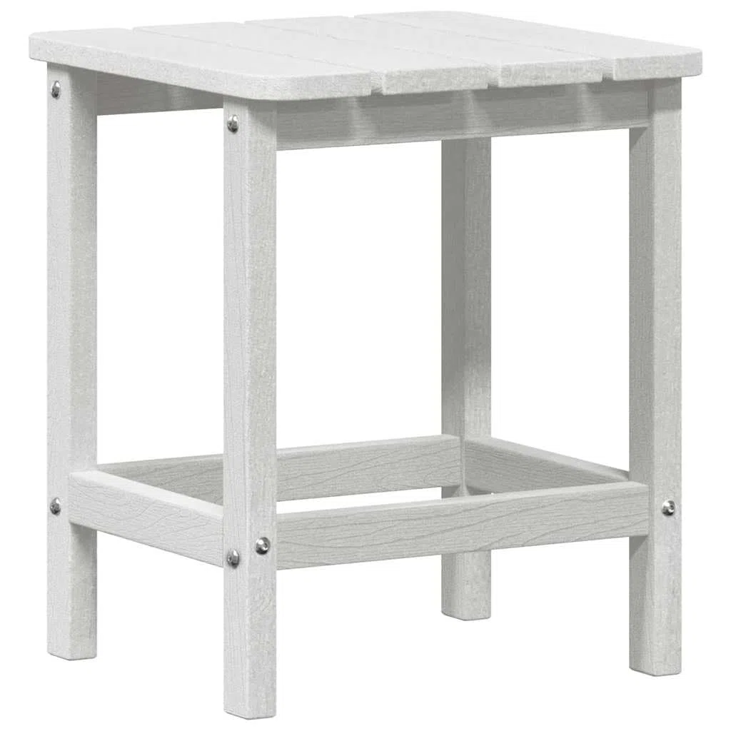 Lot de 2 Chaises à Bascule de Jardin en Polyéthylène Blanc, Rocking Chair Extérieur au Design Moderne et Minimaliste pour Terrasse, Patio et Balcon, Fauteuil de Détente, 92x70x108cm