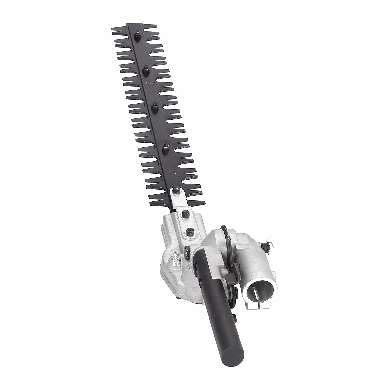 Tête de Taille-haie 26 mm à 9 Dents pour débroussailleuse – Lame Double Tranchant avec Trou Rond, Accessoire de Jardinage Robuste et précis pour Une Nette des Haies et b